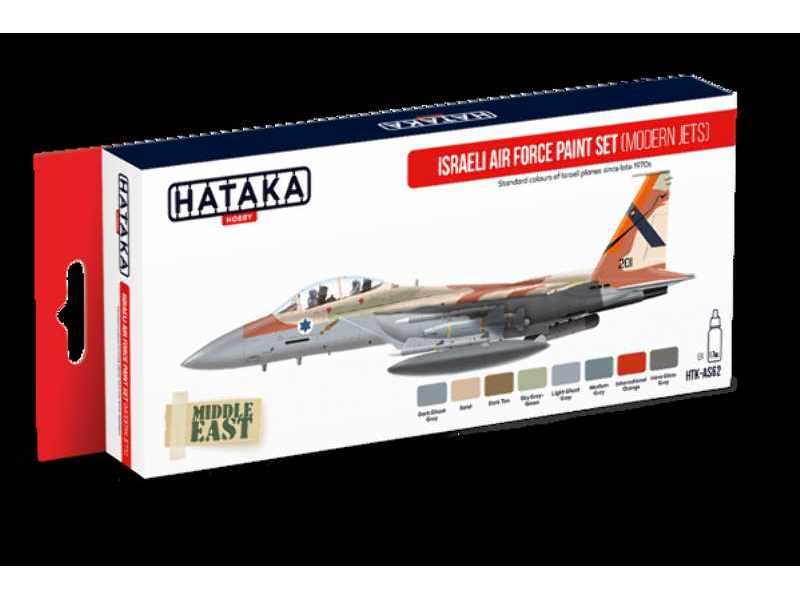 HTK-AS62 Israeli Air Force paint set (modern jets) - image 1