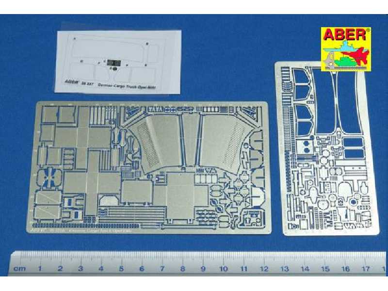 German Cargo Truck Opel Blitz - photo-etched parts - image 1