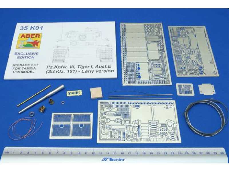 Tiger I - early version - photo-etched parts & add-ones - image 1