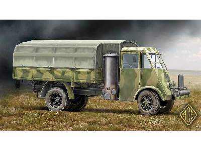 French Gaz Generator Gazifier 3.5t truck AHN - image 1