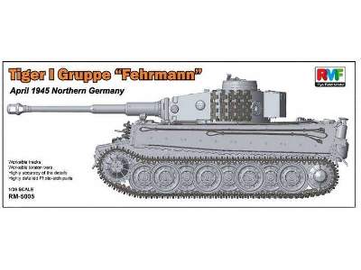 Tiger I Gruppe Fehrmann - April 1945 Northern Germany - image 1