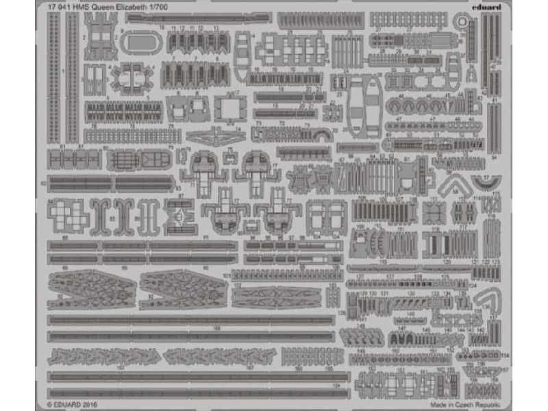 HMS Queen Elizabeth 1/700 - Trumpeter - image 1