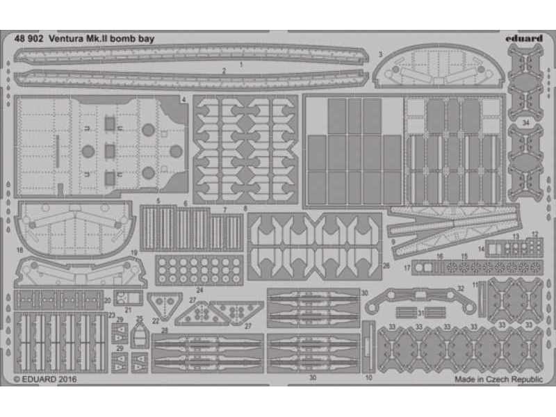 Ventura Mk. II bomb bay 1/48 - Revell - image 1