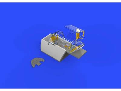Bf 109F cockpit 1/48 - Eduard - image 2
