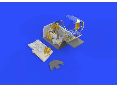 Bf 109F cockpit 1/48 - Eduard - image 3