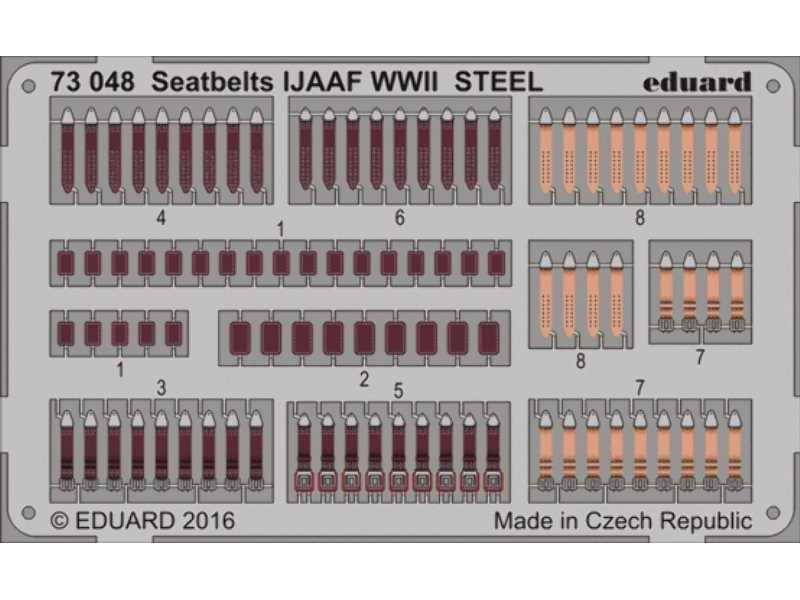 Seatbelts IJAAF WWII STEEL 1/72 - image 1