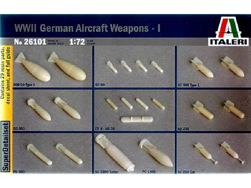 WWII German Aircraft Weapons set I - image 1