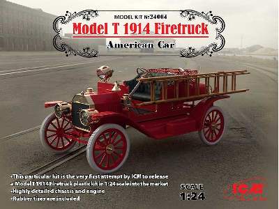 Ford Model T 1914 Firetruck, American Car - image 13