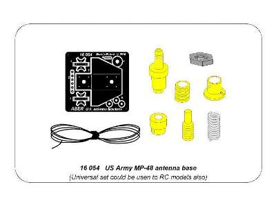 US Army MP-48 antenna base could be usen to RC models - image 16