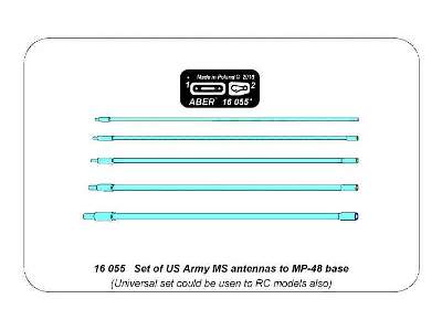 Set of US Army MS antennas to MP-48 base - image 7