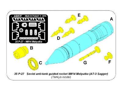 Soviet anti-tank guided rocket 9M14 Malyutka (AT-3 Sagger) - image 13
