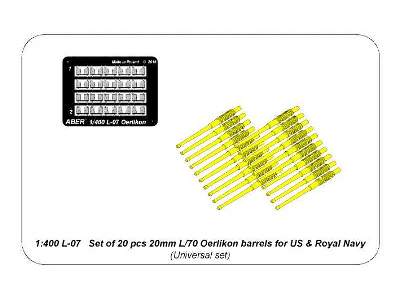 20 pcs 20mm L/70 Oerlikon barrels for USA and Royal Navy  - image 9