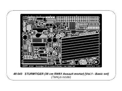 Sturmtiger - 38 cm RW61 Assault mortar - Vol.1 – Basic set - image 15