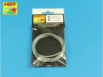 Stainless Steel Towing Cables fi 2,5mm, 125 cm long - image 2