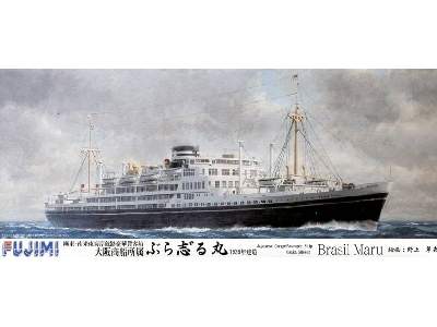 Japanese Cargo-Passenger Ship Osaka Shosen Brasil Maru - image 1