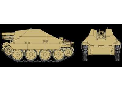 15cm s.IG.33/2(Sf) auf Jagdpanzer 38(t) Hetzer - Smart Kit - image 7