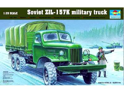 Soviet ZIL-157K military truck - image 1