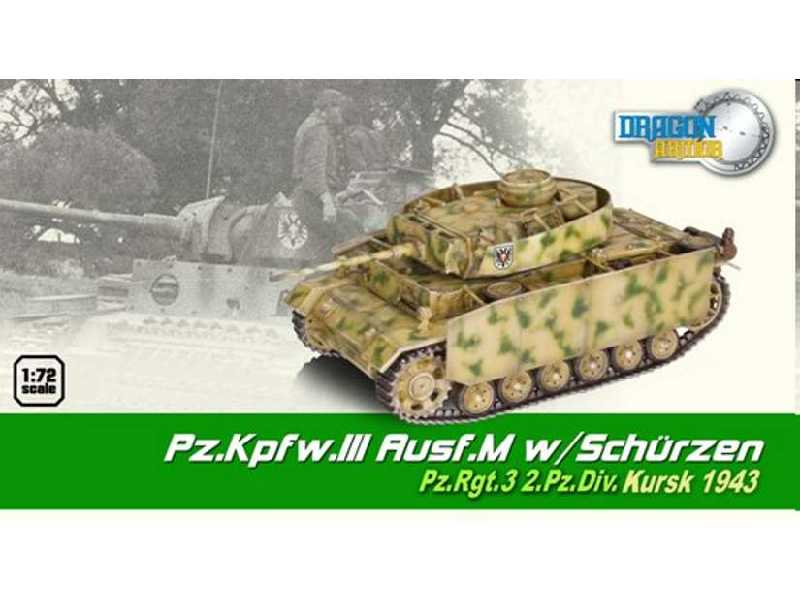 Pz.Kpfw.III Ausf.M w/Schurzen Pz.Rgt.3 2.Pz.Div. Kursk 1943 - image 1
