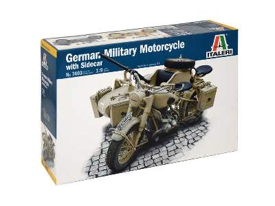 BMW R75 German Military Motorcycle with side car - image 2