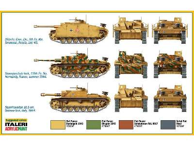 Sturmgeschutz III - 2 fast assembly models - image 4