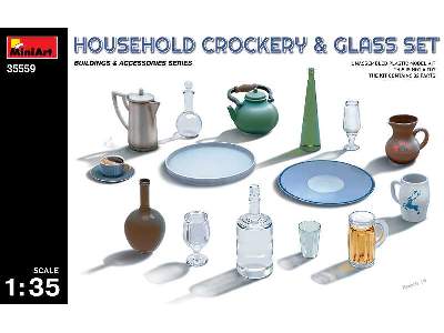 Household Crockery & Glass Set - image 1