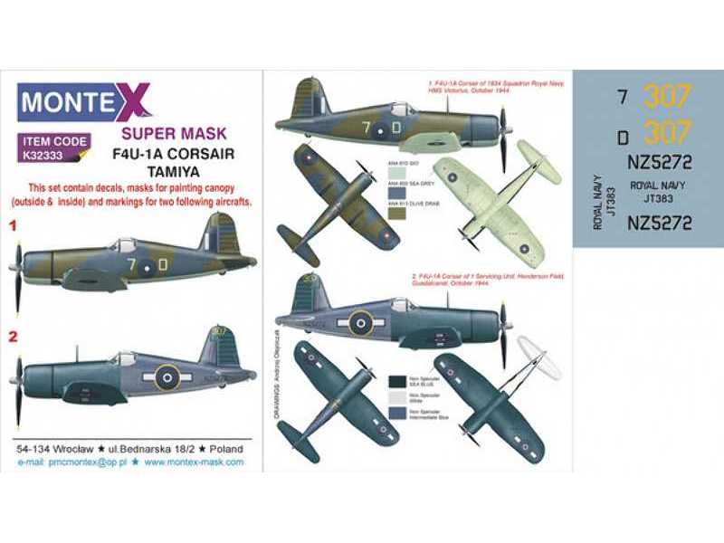 F4U-1A CORSAIR TAMIYA - image 1