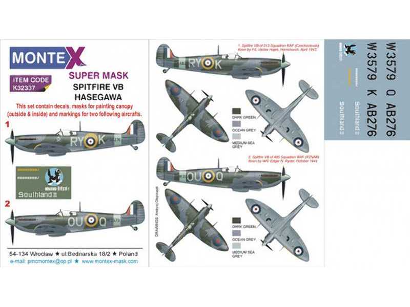 SPITFIRE VB HASEGAWA - image 1 SPITFIRE VB HASEGAWA - image 1