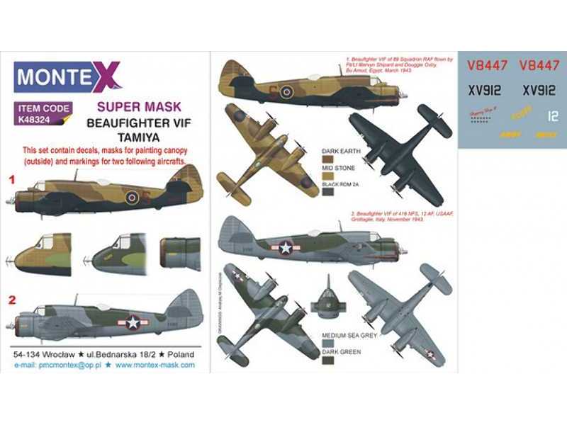 BEAUFIGHTER VIF TAMIYA - image 1