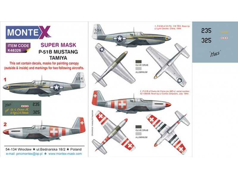 P-51B MUSTANG TAMIYA - image 1