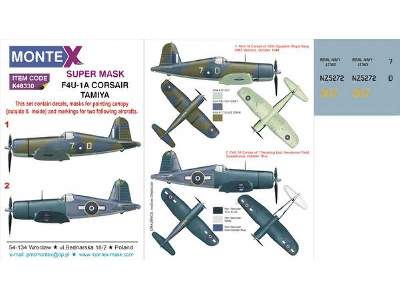 F4U-1A CORSAIR TAMIYA - image 1