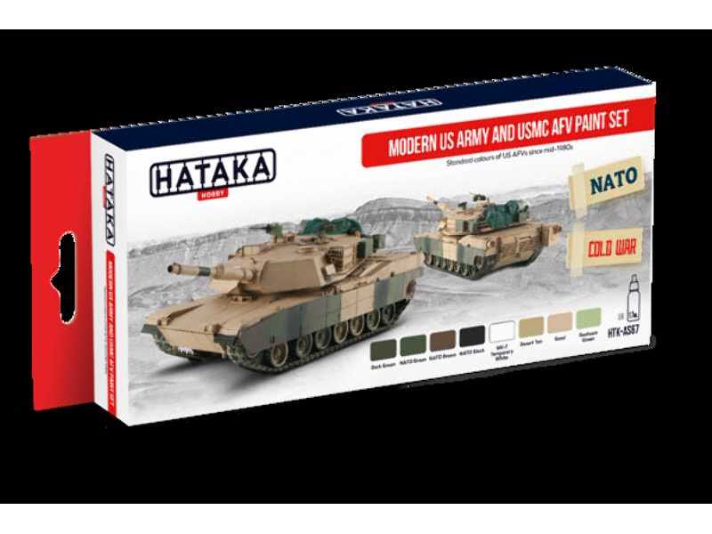 HTK-AS67 Modern US Army & USMC AFV Set - image 1 HTK-AS67 Modern US Army & USMC AFV Set - image 1