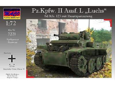 Pz.Kpf.Wg. II Ausf. L Luchs - with extra armor - image 1