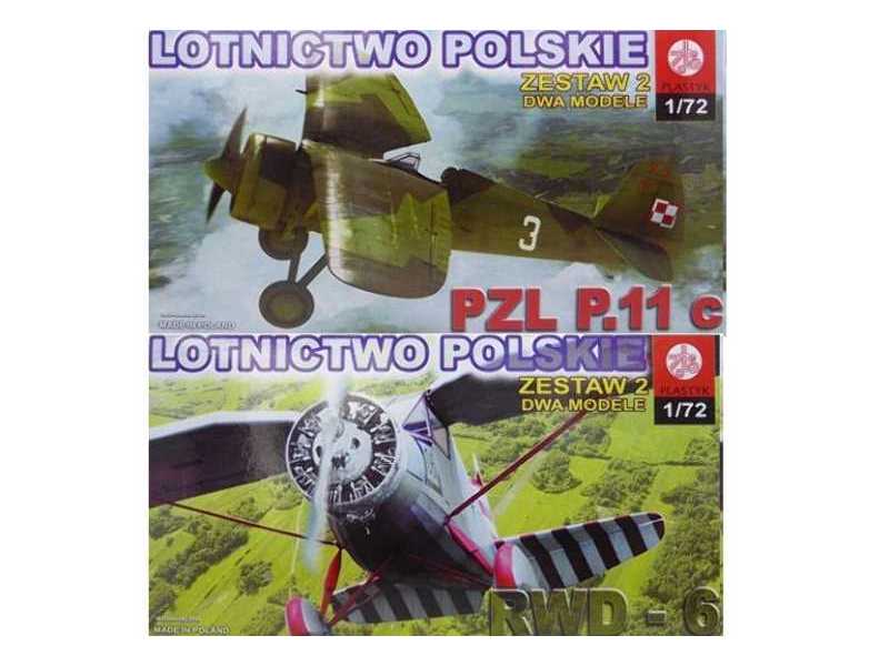 RWD-6 + PZL P.11c - 2 models - image 1