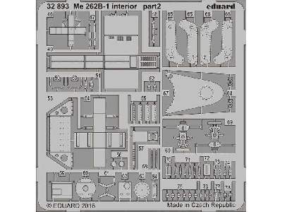 Me 262B-1 interior 1/32 - Revell - image 2