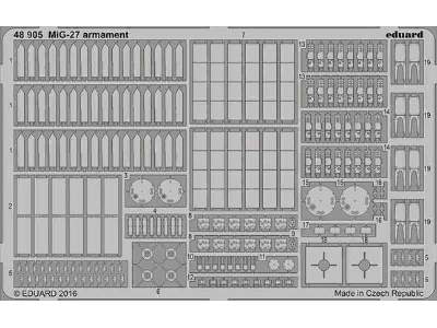 MiG-27 armament 1/48 - Trumpeter - image 1