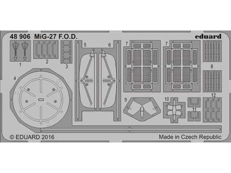 MiG-27 F. O.D.  1/48 - Trumpeter - image 1