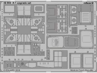 X-1 upgrade set 1/48 - Eduard - image 1