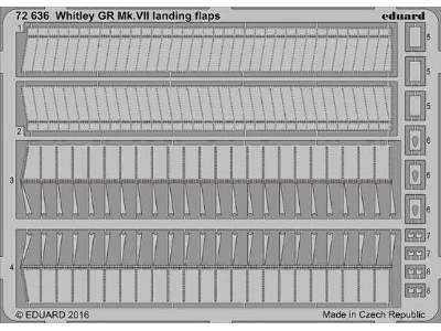 Whitley GR Mk. VII landing flaps 1/72 - Airfix - image 1