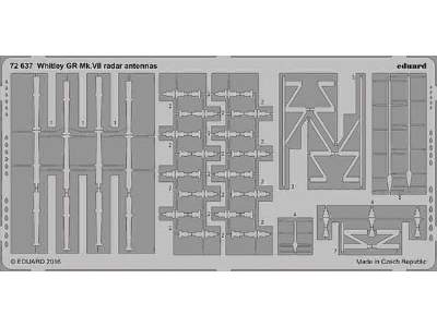 Whitley GR Mk. VII radar antennas 1/72 - Airfix - image 1