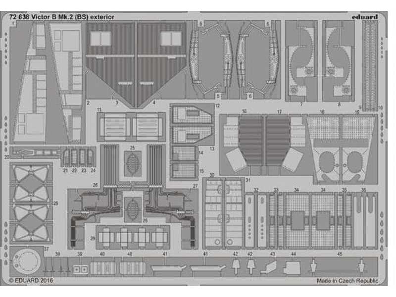 Victor B Mk.2 (BS) exterior 1/72 - Airfix - image 1