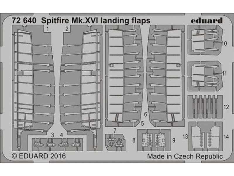 Spitfire Mk. XVI landing flaps 1/72 - Eduard - image 1
