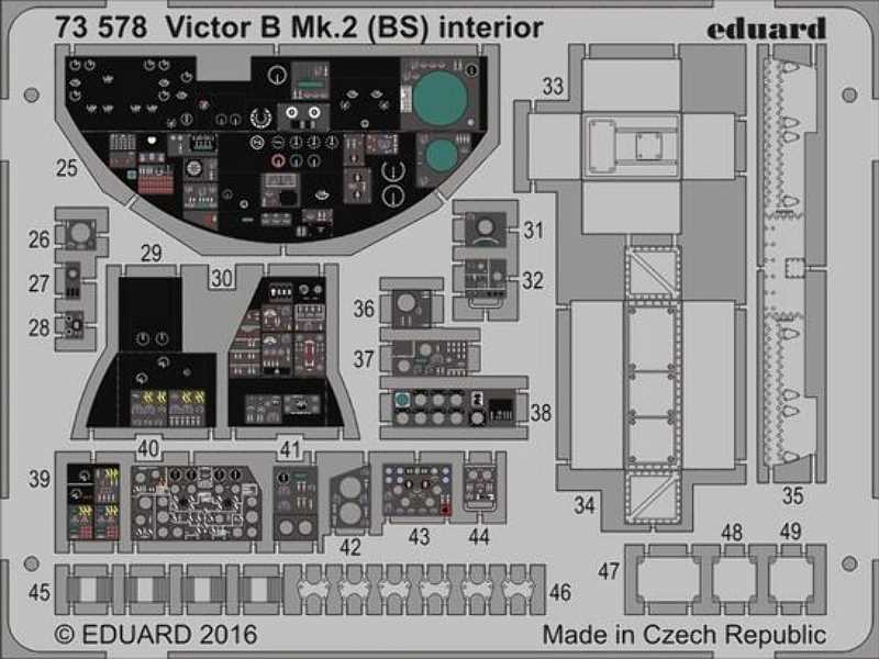 Victor B Mk.2 (BS) interior 1/72 - Airfix - image 1