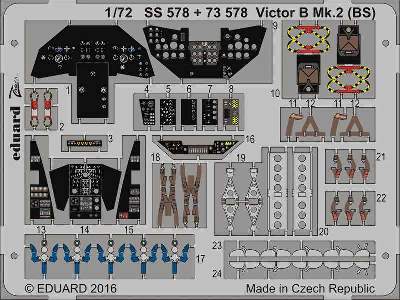 Victor B Mk.2 (BS) interior 1/72 - Airfix - image 2