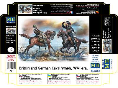 British and German Cavalrymen - WWI era - image 2