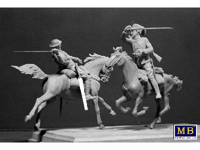 British and German Cavalrymen - WWI era - image 3