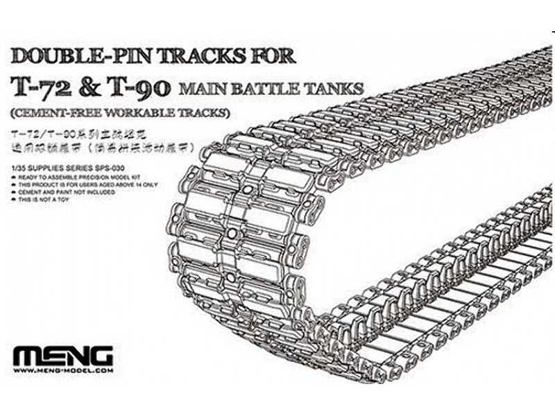 Double-Pin tracks for T-72 & T-90 Main Battle Tanks  - image 1