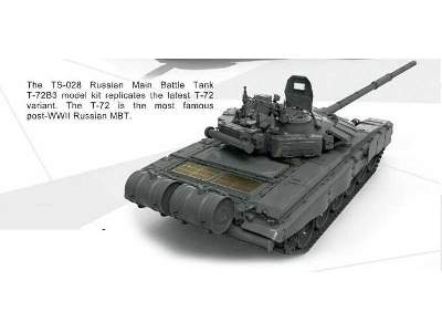 Meng Model TS028 1/35 Russian Main Battle Tank T-72B3 Plastic Model Kit