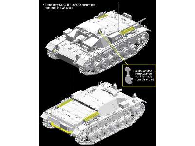 Sturmgeschutz 7.5cm Kanone (Sd.Kfz.142) Ausf.C/D - Smart Kit - image 25