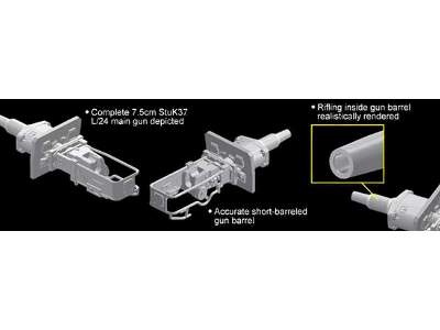 Sturmgeschutz 7.5cm Kanone (Sd.Kfz.142) Ausf.C/D - Smart Kit - image 26