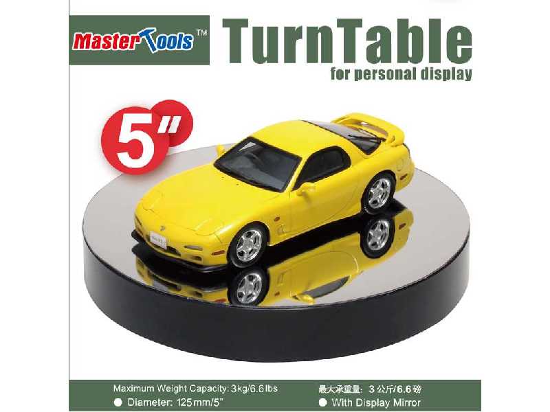 125mm Turntable Display - image 1 125mm Turntable Display - image 1